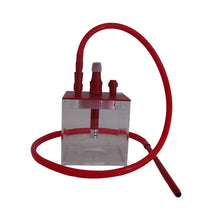 Load image into Gallery viewer, CUBE ACRYLIC RED SHISHA