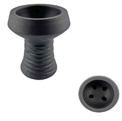 BLACK TURKISH HOOKAH HEAD